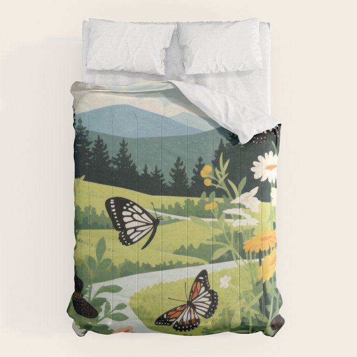 Butterfly Path Comforter Gallery Image 6
