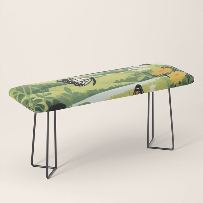 Butterfly Path Bench Gallery Image 1