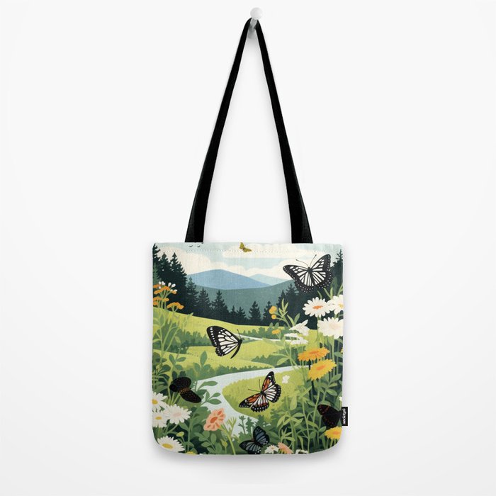Butterfly Path Tote Bag Gallery Image 2