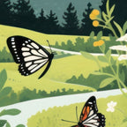 Butterfly Path Coffee Mug Gallery Image 2