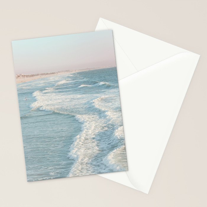 Santa Monica - California Beach Photography Stationery Card Gallery Image 2