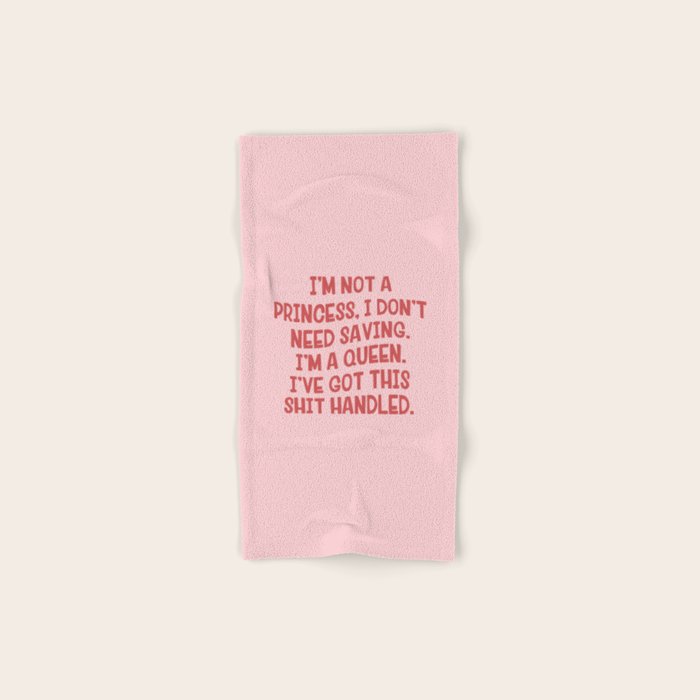 I've Got This Shit Handled, Funny,  Saying Bath Towel Gallery Image 1