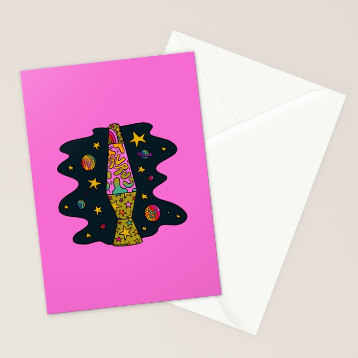 Taurus Lava Lamp Stationery Card Gallery Image 2