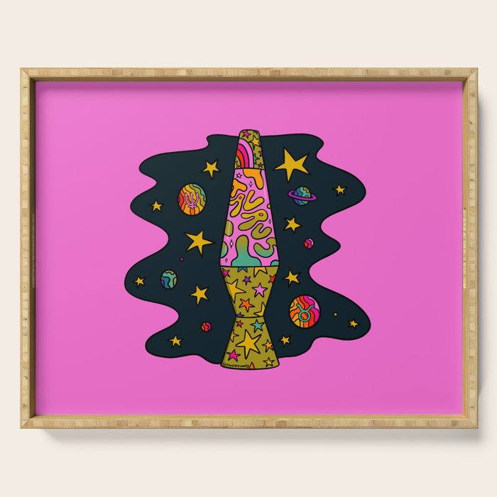 Taurus Lava Lamp Serving Tray Gallery Image 1