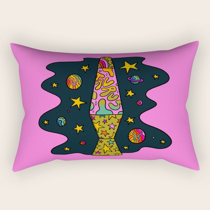 Taurus Lava Lamp Rectangular Pillow Gallery Image 2