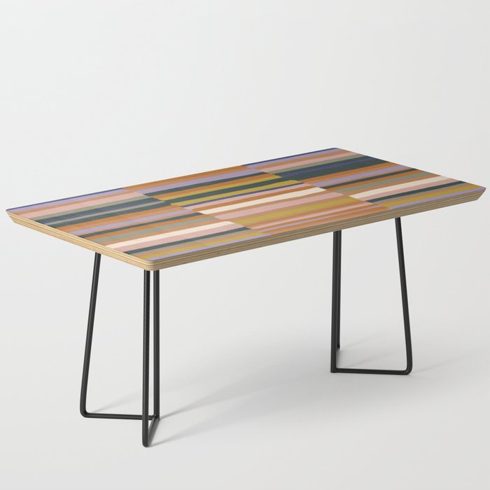 Brown striped pattern Coffee Table Gallery Image 1