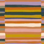 Brown striped pattern Coffee Mug Gallery Image 2
