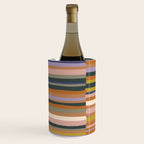 Brown striped pattern Wine Chiller Gallery Image 2