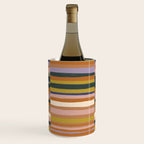 Brown striped pattern Wine Chiller Gallery Image 1