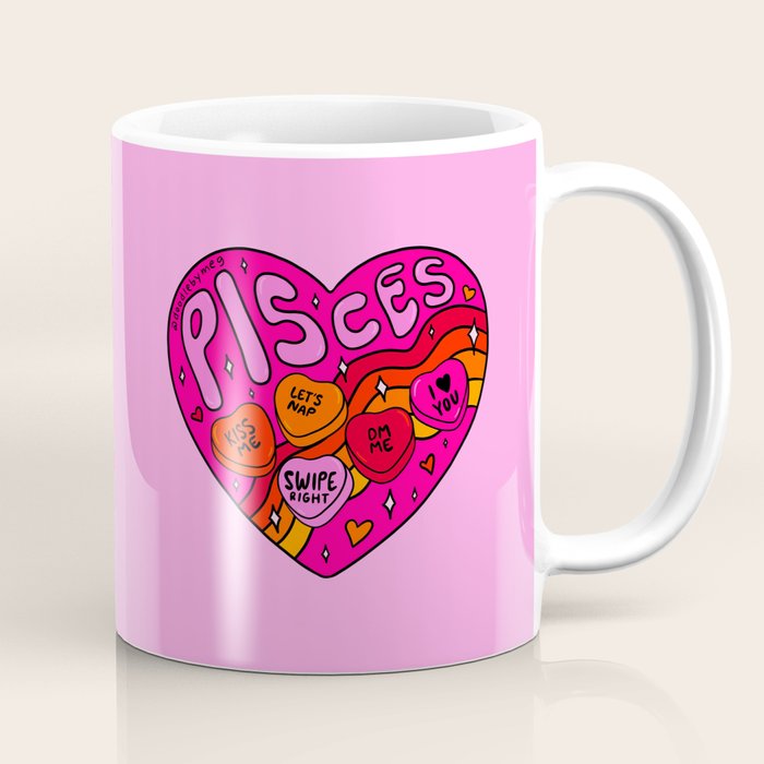 Pisces Valentine Coffee Mug Gallery Image 1