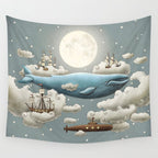 Ocean Meets Sky Wall Tapestry Gallery Image 4
