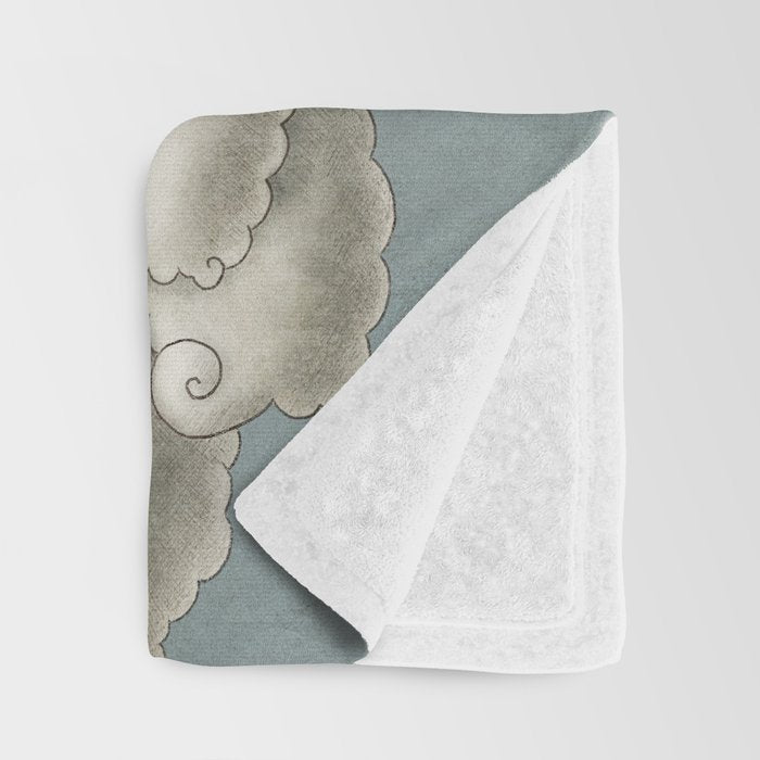 Ocean Meets Sky Throw Blanket Gallery Image 3