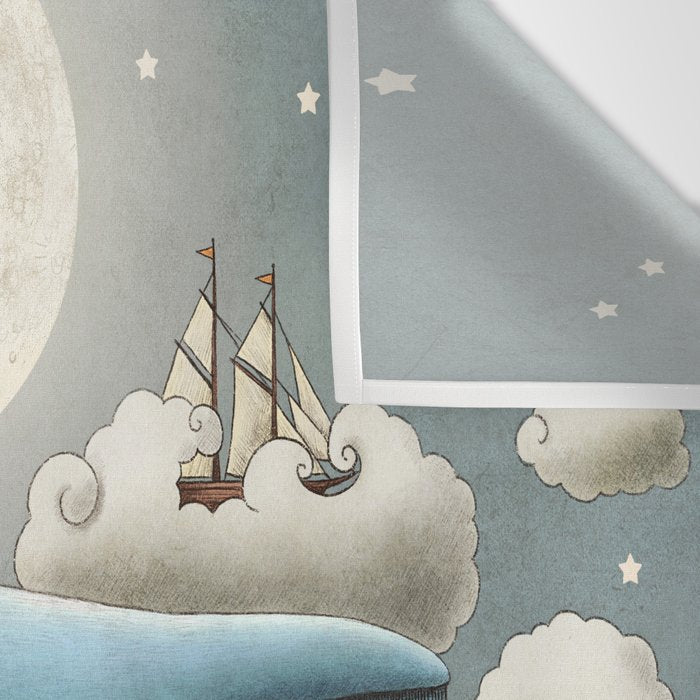 Ocean Meets Sky Wall Tapestry Gallery Image 3