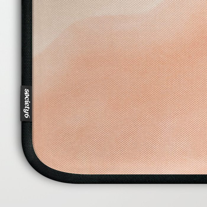 Warm watercolor mountain landscape Laptop Sleeve Gallery Image 3