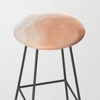 Warm watercolor mountain landscape Stool Gallery Image 2