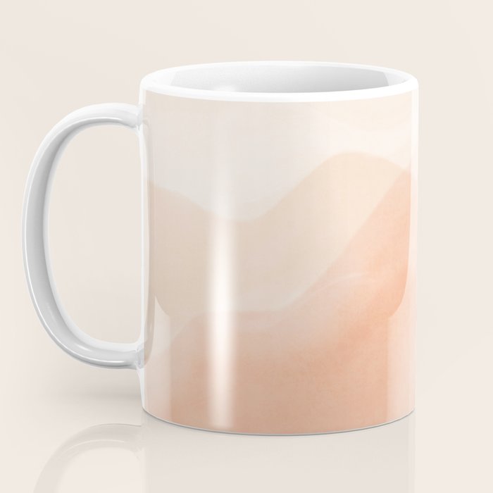 Warm watercolor mountain landscape Coffee Mug Gallery Image 3