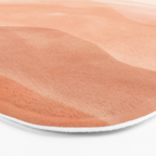 Warm watercolor mountain landscape Bath Mat Gallery Image 3