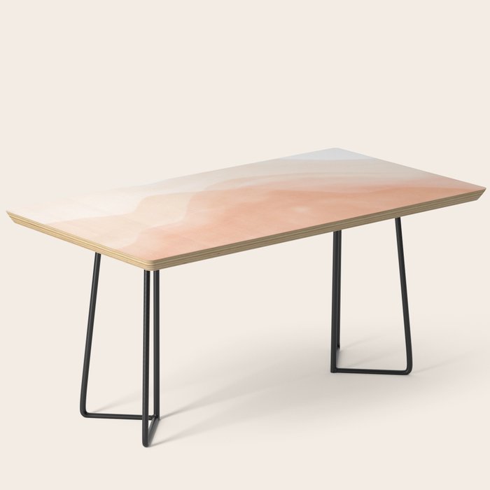 Warm watercolor mountain landscape Coffee Table Gallery Image 1