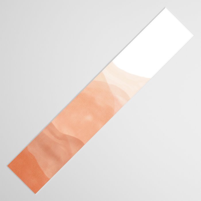 Warm watercolor mountain landscape Table Runner Gallery Image 3