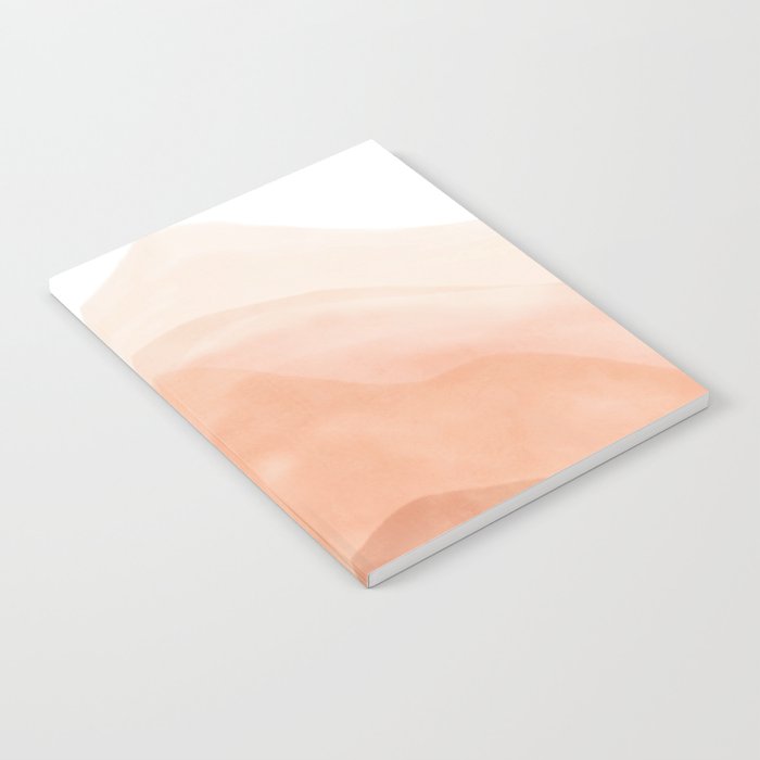 Warm watercolor mountain landscape Notebook Gallery Image 2