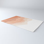 Warm watercolor mountain landscape Rug Gallery Image 3
