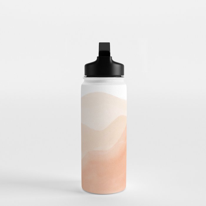 Warm watercolor mountain landscape Water Bottle Gallery Image 3