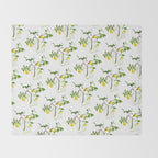 Lemon Tree Throw Blanket Gallery Image 2