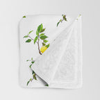 Lemon Tree Throw Blanket Gallery Image 3