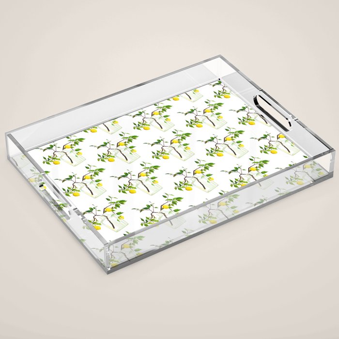 Lemon Tree Acrylic Tray Gallery Image 1