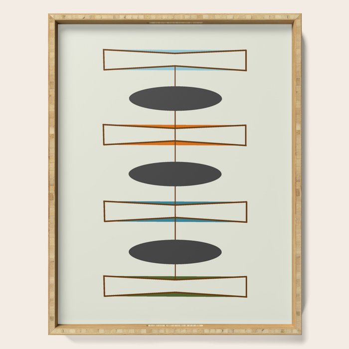 Mid-Century Modern 1.1 Serving Tray Gallery Image 1