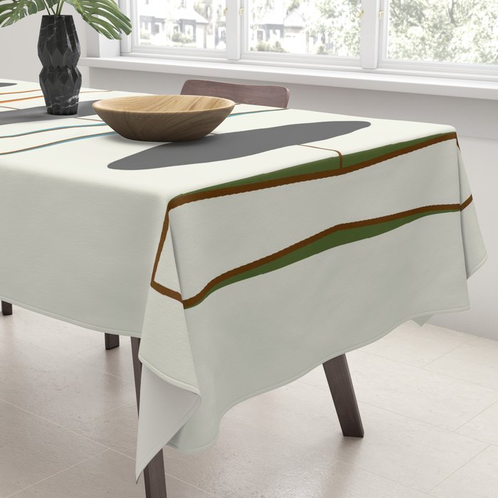 Mid-Century Modern 1.1 Tablecloth Gallery Image 3
