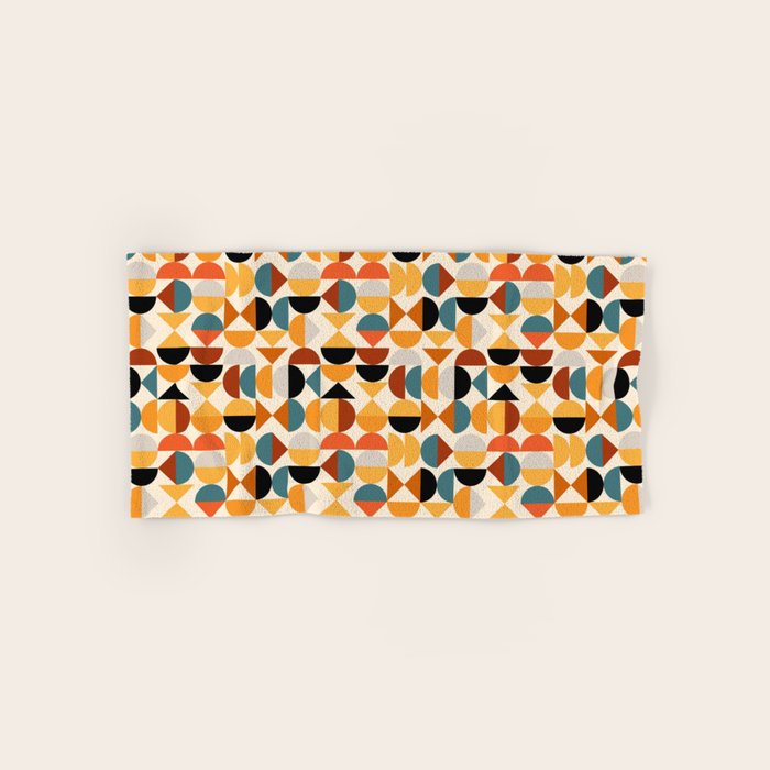 Geo Retro - Mid Century Mix Bath Towel Gallery Image 1
