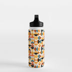Geo Retro - Mid Century Mix Water Bottle Gallery Image 3