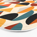 Geo Retro - Mid Century Mix Bath Mat Gallery Image 3