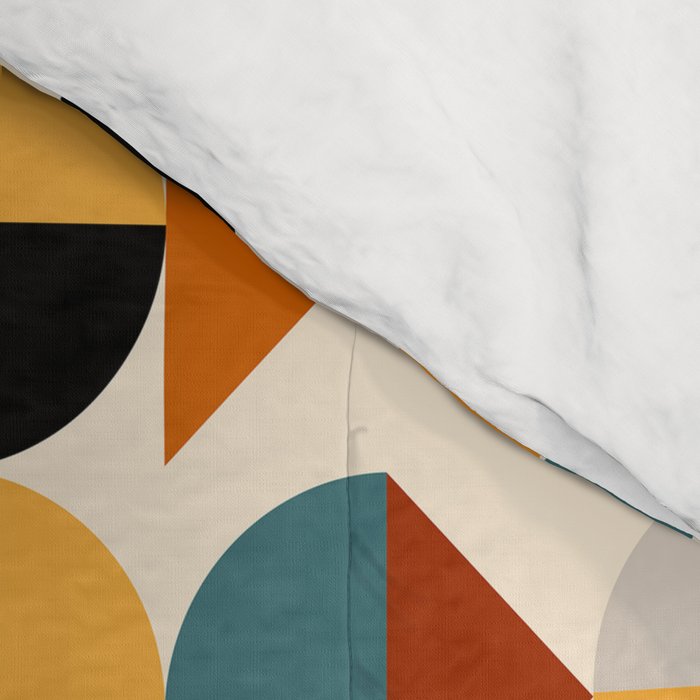 Geo Retro - Mid Century Mix Comforter Gallery Image 4