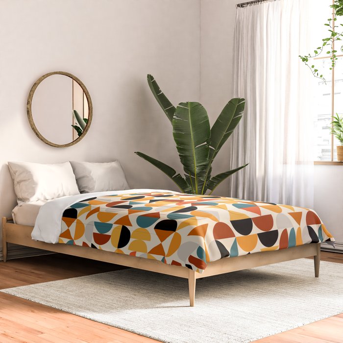 Geo Retro - Mid Century Mix Comforter Gallery Image 2