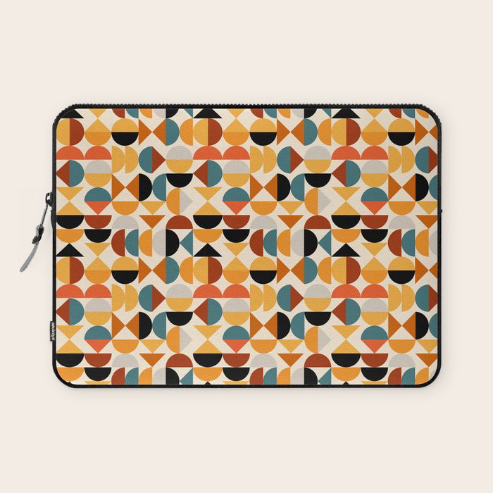 Geo Retro - Mid Century Mix Laptop Sleeve Gallery Image 1