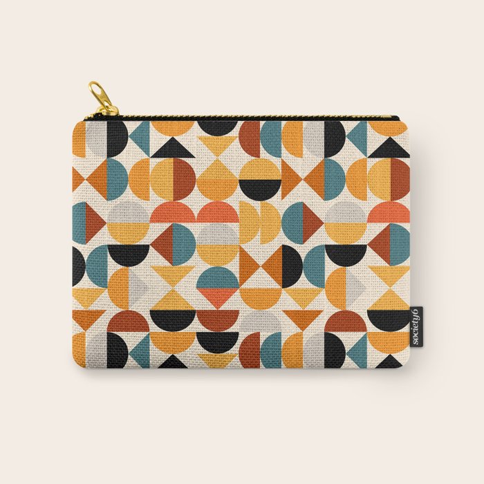 Geo Retro - Mid Century Mix Carry All Pouch Gallery Image 1