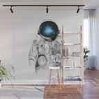 the astronaut Wall Mural Gallery Image 1