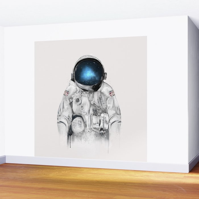the astronaut Wall Mural Gallery Image 2