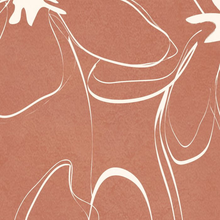 Little Flower Outline on Clay 02 Coffee Mug Gallery Image 2