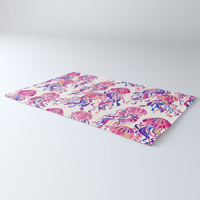 Jellyfish - Magenta Palette Rug Gallery Image 3