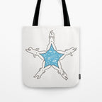 Rabbit Star Tote Bag Gallery Image 1