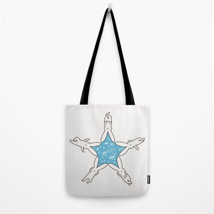Rabbit Star Tote Bag Gallery Image 2