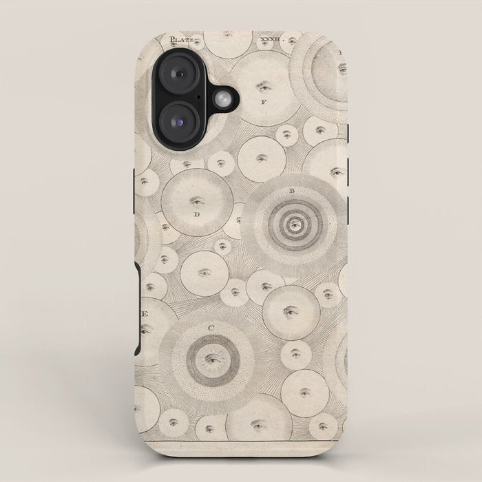 Art from Thomas Wright's "An Original Theory or New Hypothesis of the Universe," 1750 iPhone Case Gallery Image 1