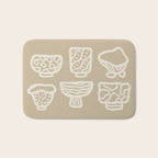 Ceramic Bowls Bath Mat Gallery Image 1