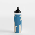 Modern Abstract Minimal Shapes 36 Water Bottle Gallery Image 3