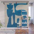 Modern Abstract Minimal Shapes 36 Wall Mural Gallery Image 1