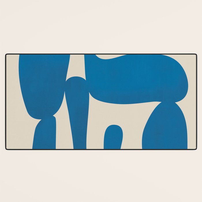 Modern Abstract Minimal Shapes 36 Desk Mat Gallery Image 3