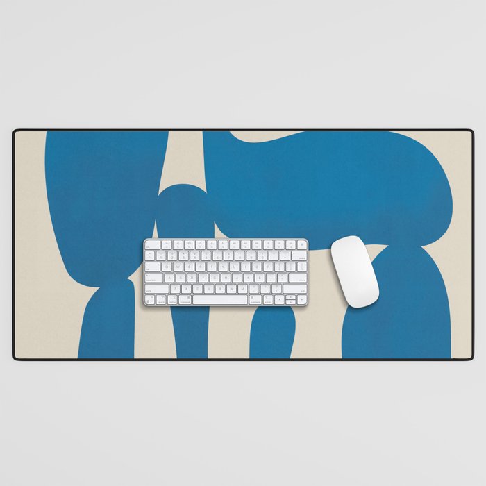 Modern Abstract Minimal Shapes 36 Desk Mat Gallery Image 1